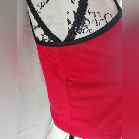 Red Crop Top - Picture 3 of 4